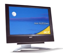 20Inch TFT AcerAL2032wm DVI/SV