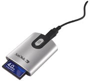 USB2 CF Reader with Button